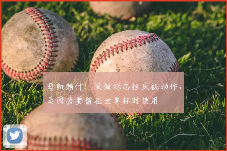 哲凯赖什：没做标志性庆祝动作，是因为要留在世界杯时使用
